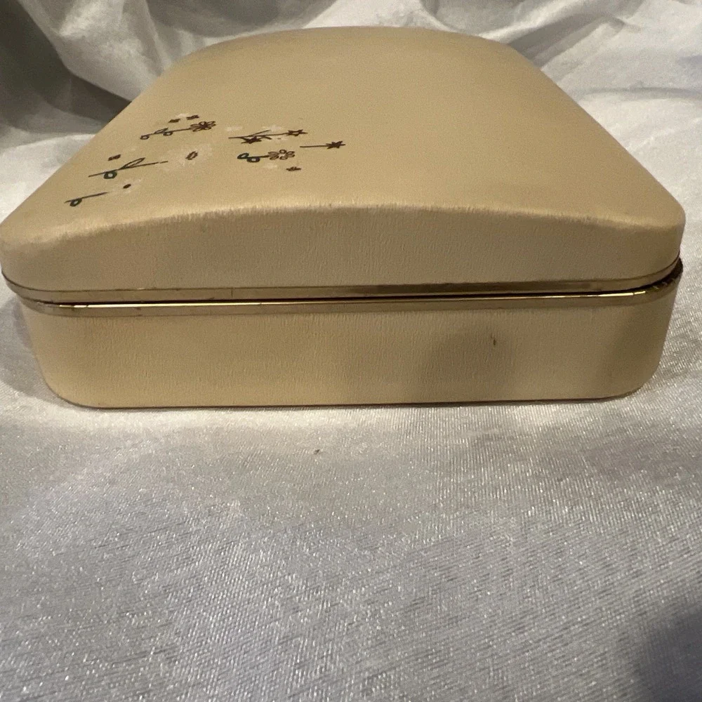 Farrington Vintage Clamshell‎ Jewelry Case 60s Travel USA Classic Vanity 7